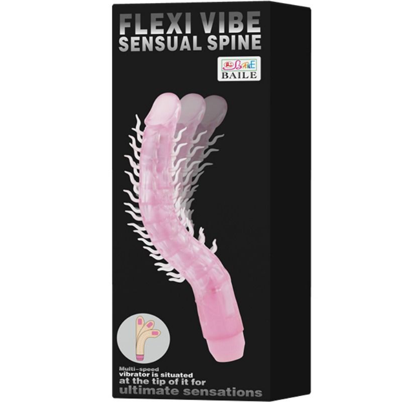 BAILE - FLEXI VIBE SENSUAL SPINE BIEGBARER VIBRIERDILDO 23.5 CM