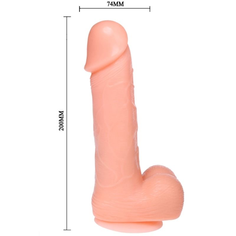 BAILE - REALISTISCHER DILDO DONG VIBRATION UND ROTATION 20 CM