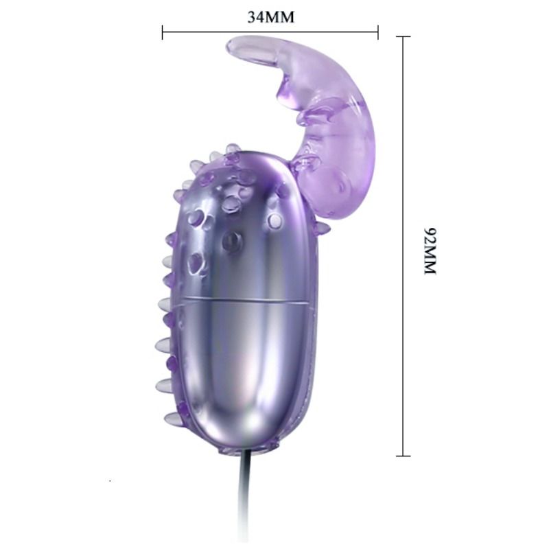 BAILE - SUPER VIBRATOR VIBRIERENDES EI MIT STIMULATOR