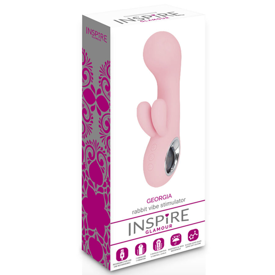 INSPIRE GLAMOUR - GEORGIA VIBRATOR ROSA