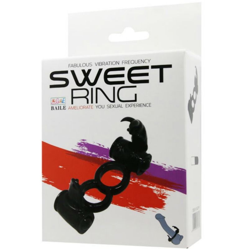 BAILE - SWEET RING DOPPELRING MIT DOPPELHASEN