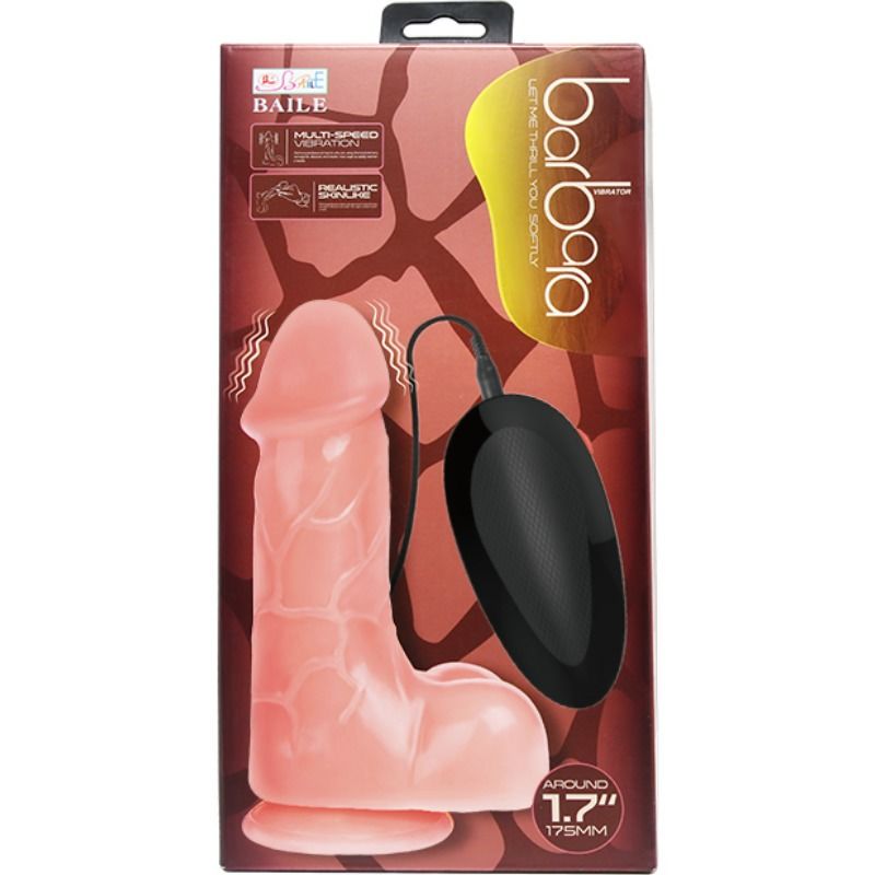 BAILE - NATÜRLICHER BARBARA REALISTISCHER VIBRATOR 22 CM