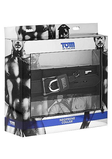 TOM OF FINLAND - NEOPREN COLLAR MIT SCHLOSS