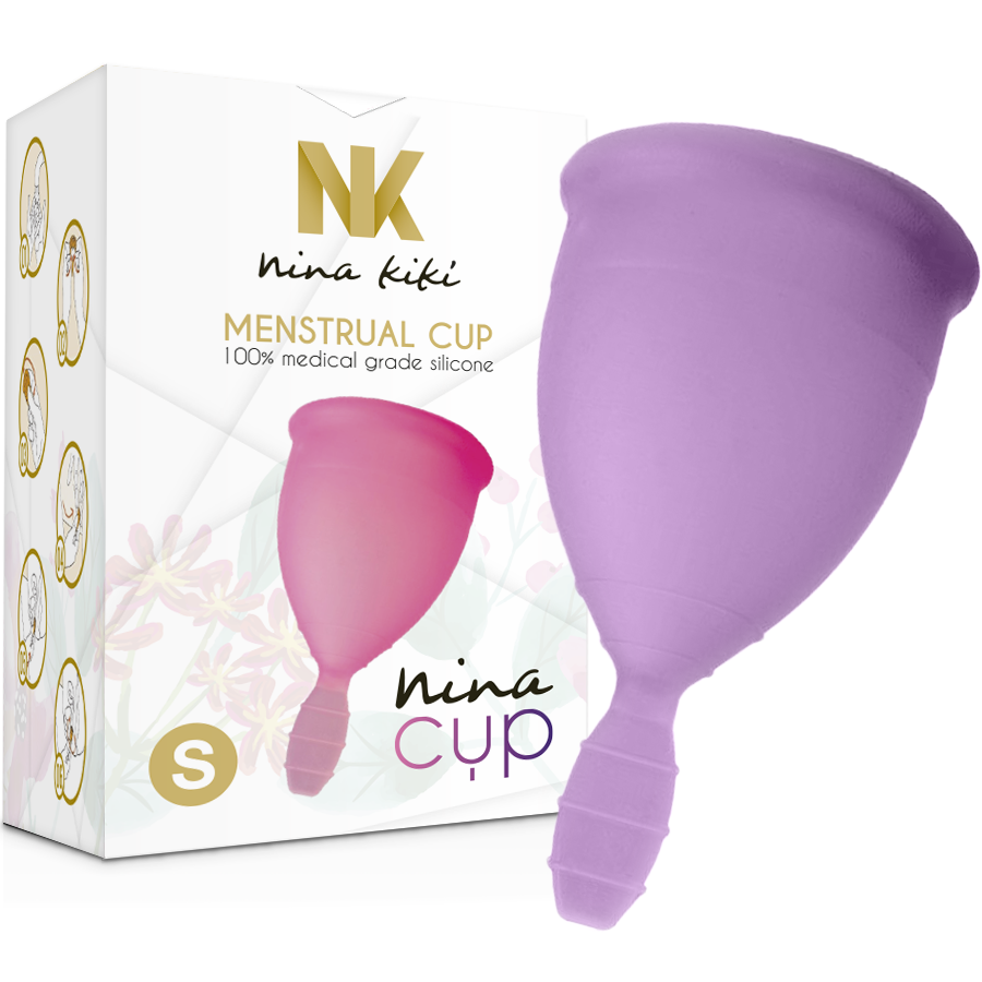 NINA KIKÍ - MENSTRUAL CUP LILA - GRÖSSE S