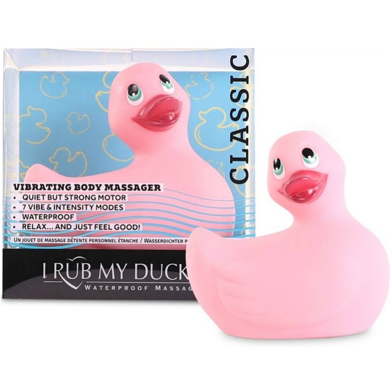 BIG TEASE TOYS - ICH RUBBE MEIN DUCKIE CLASSIC VIBRATING DUCK PINK