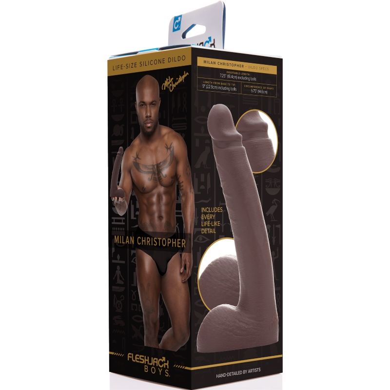 FLESHJACK - MILAN CHRISTOPHER DILDO 18,4 CM