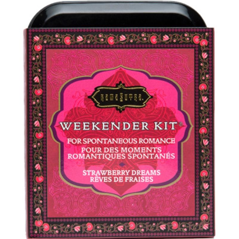 KAMASUTRA - WEEKENDER DOSE KIT STRAWBERRY DREAMS STRAWBERRY