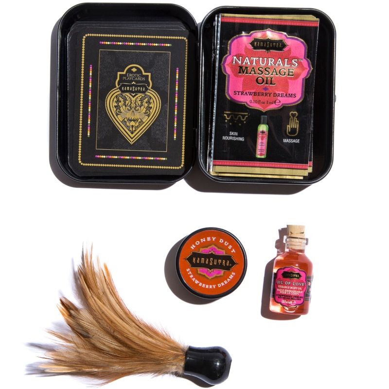 KAMASUTRA - WEEKENDER DOSE KIT STRAWBERRY DREAMS STRAWBERRY