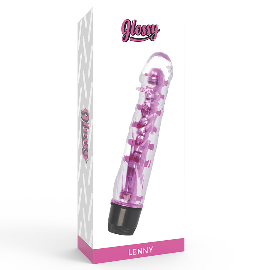 GLOSSY - LENNY VIBRATOR ROSA