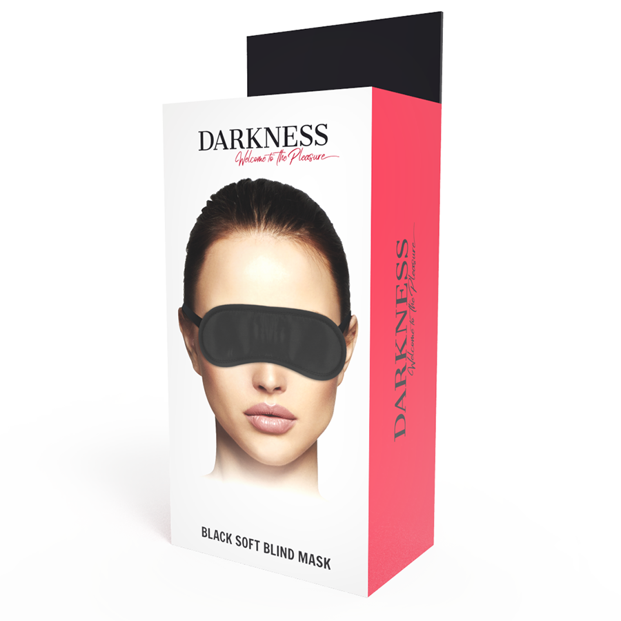 DARKNESS - GERADE SCHWARZE MASKE