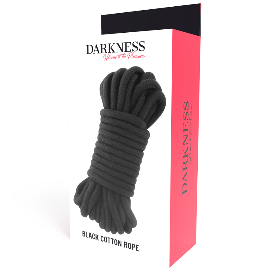 DARKNESS - JAPANISCHES SEIL 5 M SCHWARZ