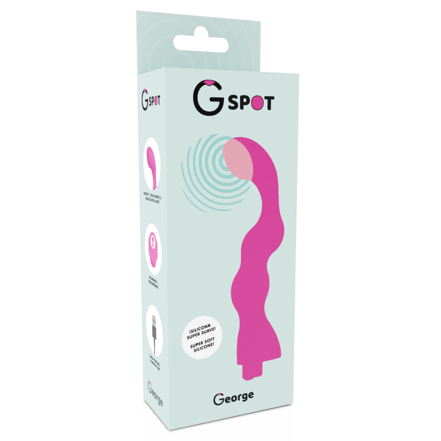 G-SPOT - GEORGE G-SPOT VIBRATOR GUM PINK