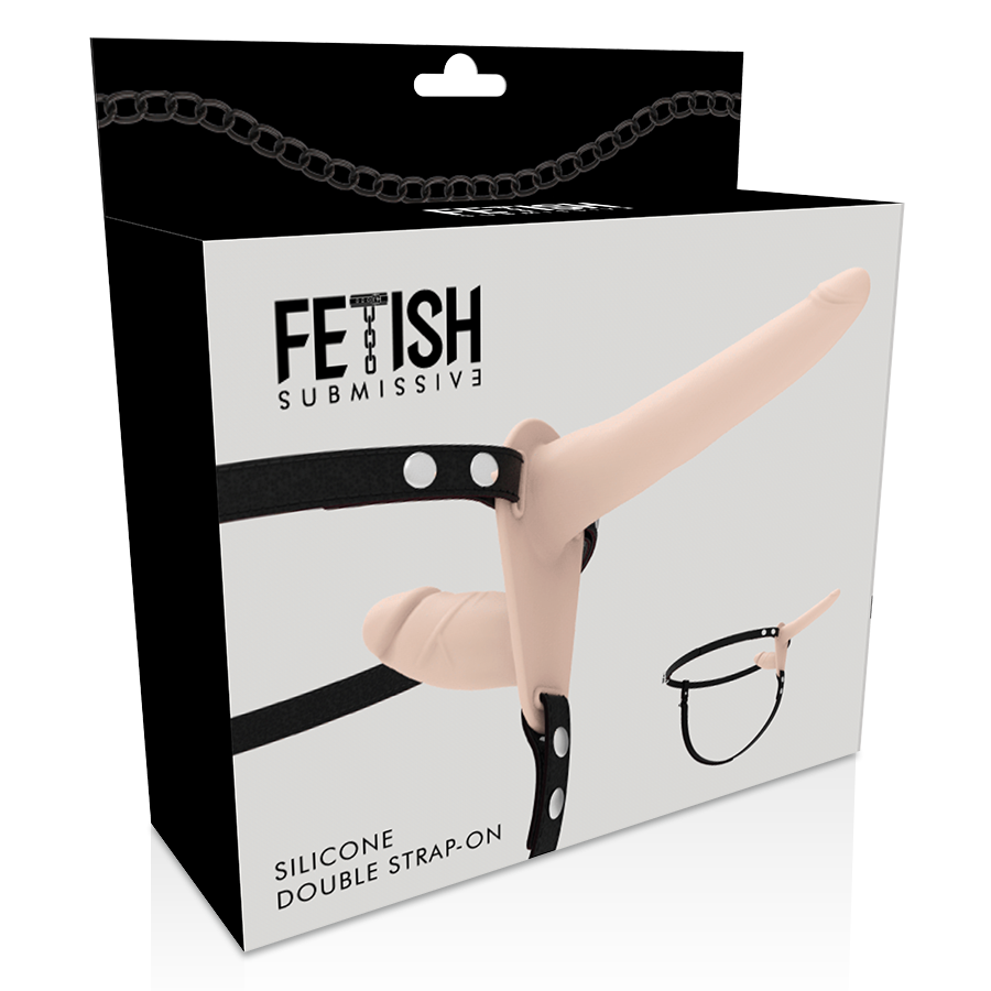 FETISH SUBMISSIVE HARNESS - DOPPELTE FLEISCHPENETRATION