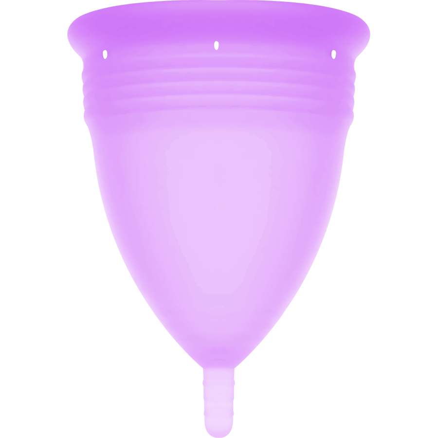 STERCUP - FDA SILIKON-MENSTRUALCUP FLIEDER - GRÖSSE L