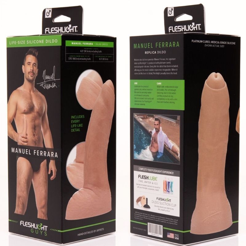 FLESHJACK - MANUEL FERRARA DILDO 19,7 CM