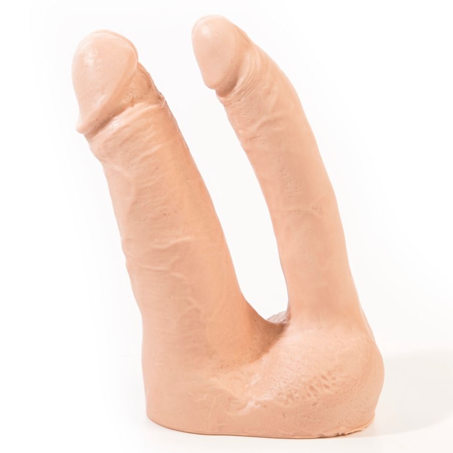 PINK ROOM - ARTHUS REALISTISCHER DOPPELDILDO FLEISCH 17CM/15,5CM