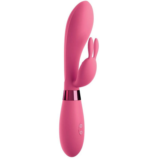 OMG - SELFIE SILICONE VIBRATOR KANINCHEN ROSA