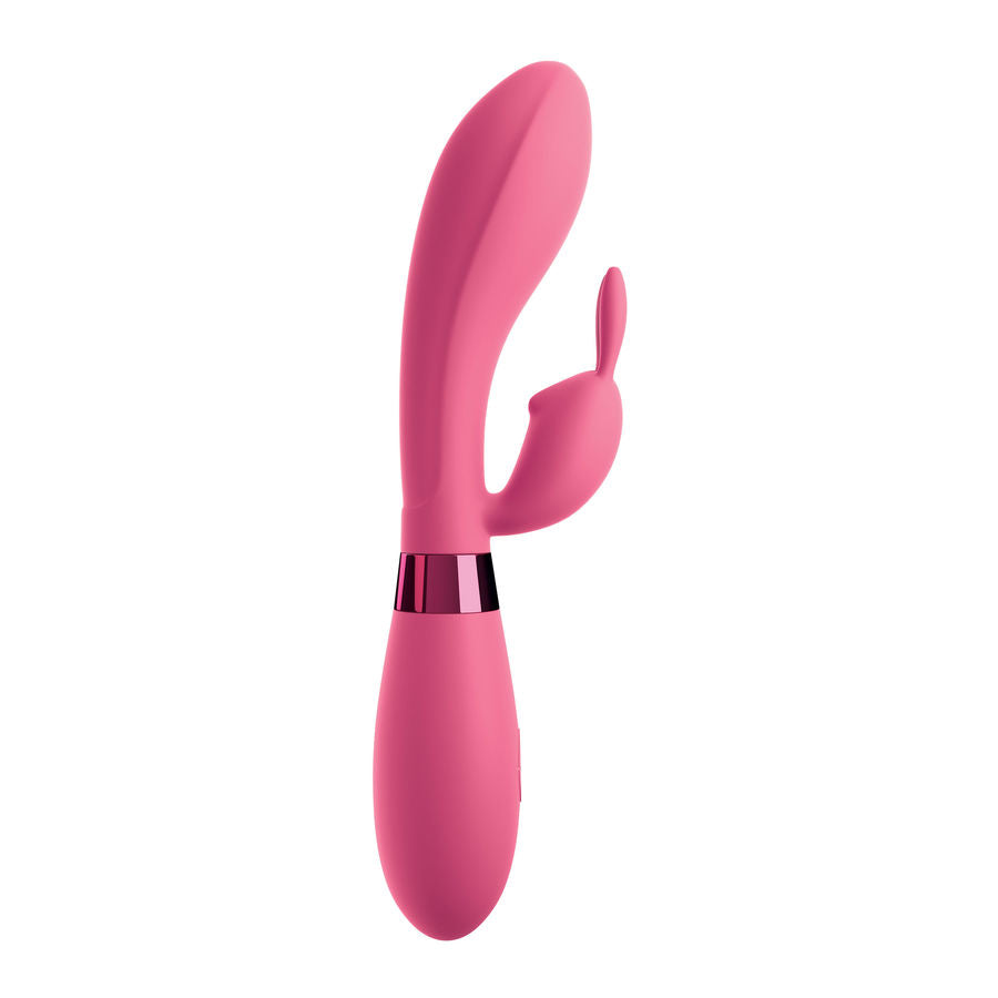 OMG - SELFIE SILICONE VIBRATOR KANINCHEN ROSA