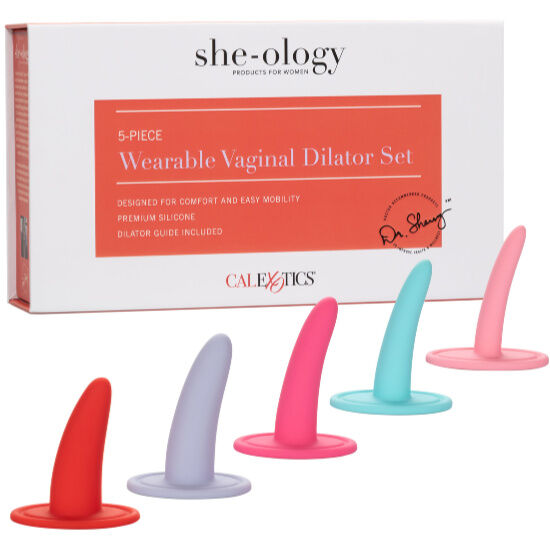 CALEXOTICS - 5-TEILIGES TRAGBARES DILATOR-SET