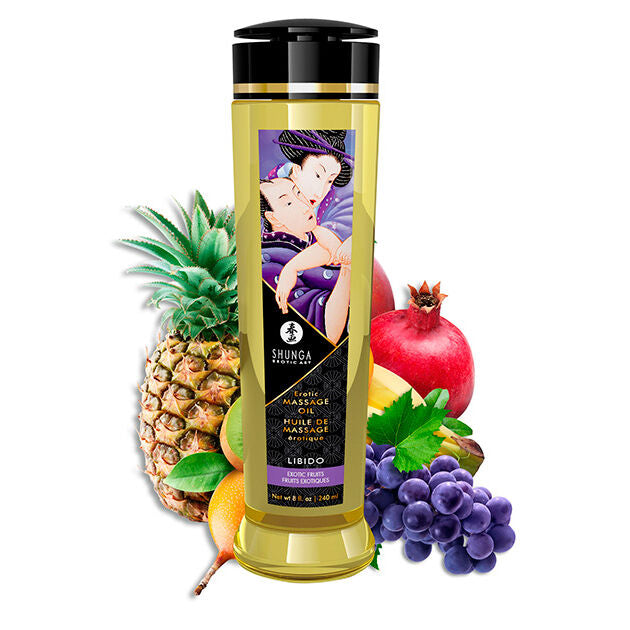 SHUNGA - EROTISCHES MASSAGEÖL LIBIDO 240 ML