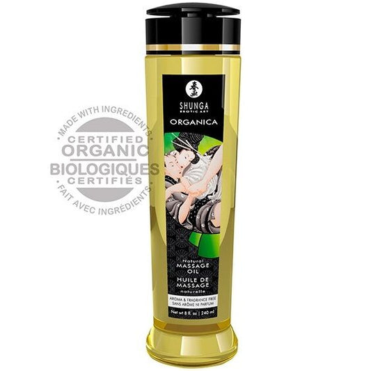 SHUNGA - NATÜRLICHES BIO MASSAGEÖL 240 ML