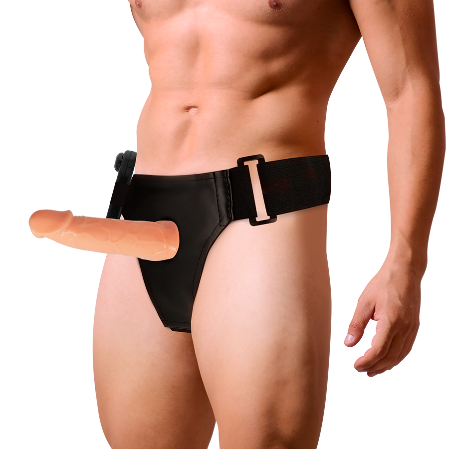 HARNESS ATTRACTION - WILLIAN HOLLOW RNES MIT VIBRATOR 17 CM -O- 4.5 CM