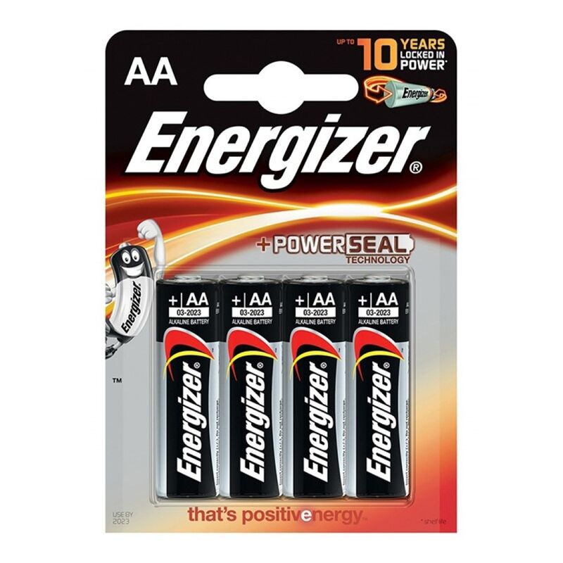 ENERGIZER - ALKALINE POWER BATTERIE AA LR6 *4