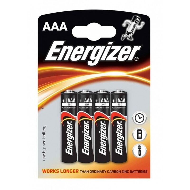 ENERGIZER - ALKALINE POWER BATTERIE AAA LR03 *4