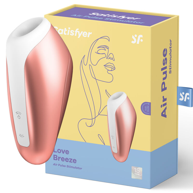 SATISFYER - LOVE SUCCIONADOR BREEZE COPPER