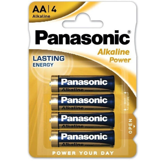 PANASONIC - BRONZE BATTERIE AA LR6 4U