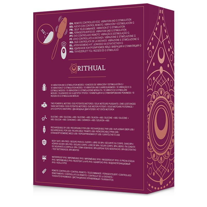 RITHUAL - PRIYA EGG FERNBEDIENUNG G-SPOT + VIBRATION