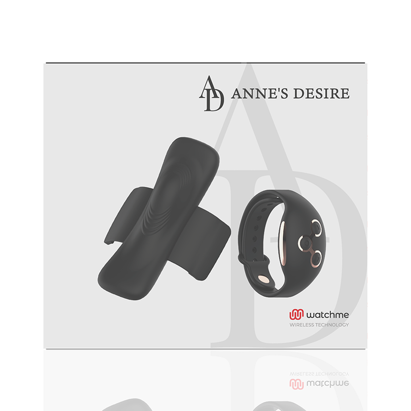 ANNE'S DESIRE - PANTY PLEASURE TECNOLOG A WATCHME SCHWARZ/GOLD