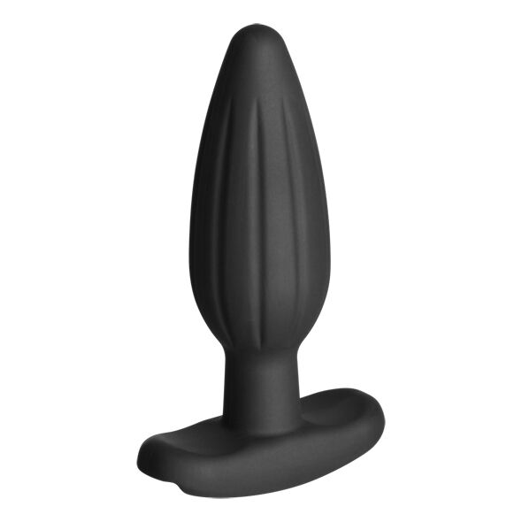 ELECTRASTIM - SILIKON SCHWARZ ROCKER BUTT PLUG MITTEL