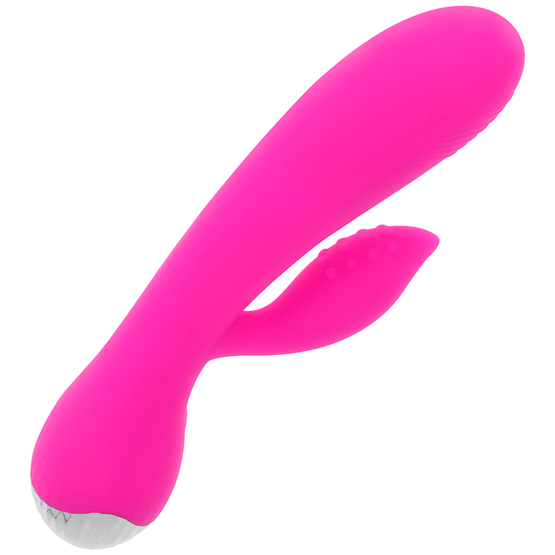 OHMAMA - WIEDERAUFLADBARER VIBRATOR MIT KANINCHEN 10 VIBRATIONSMODI 19 CM