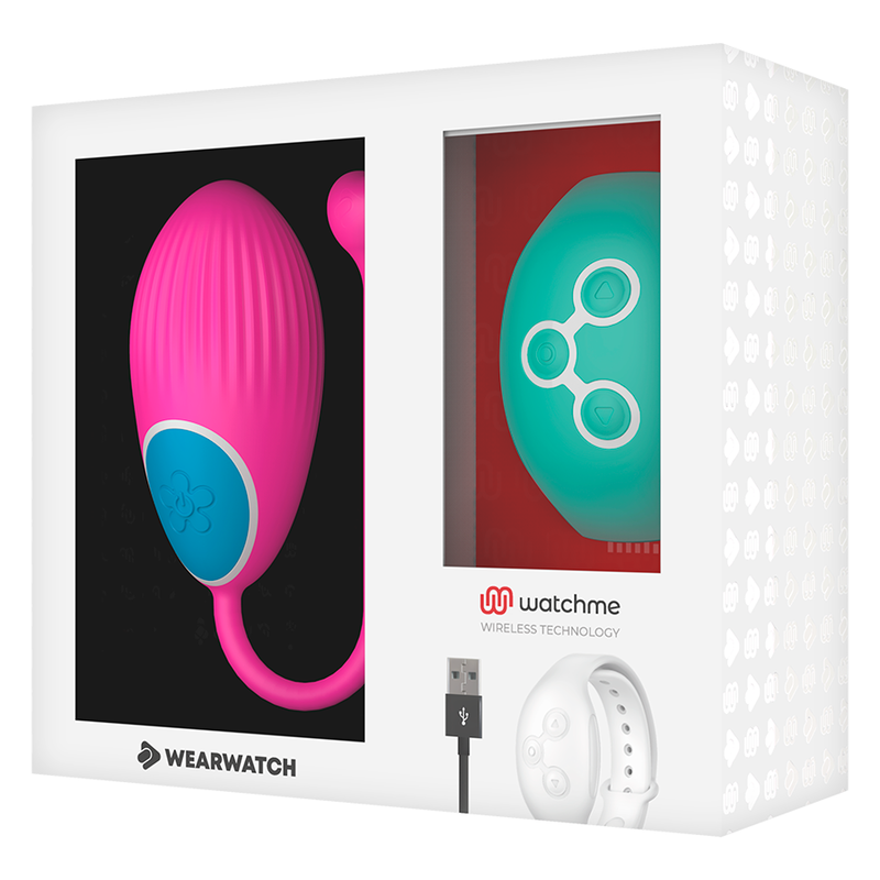 WEARWATCH - WATCHME-TECHNOLOGIE FERNBEDIENUNG EI FUCHSIA / MEERWASSER