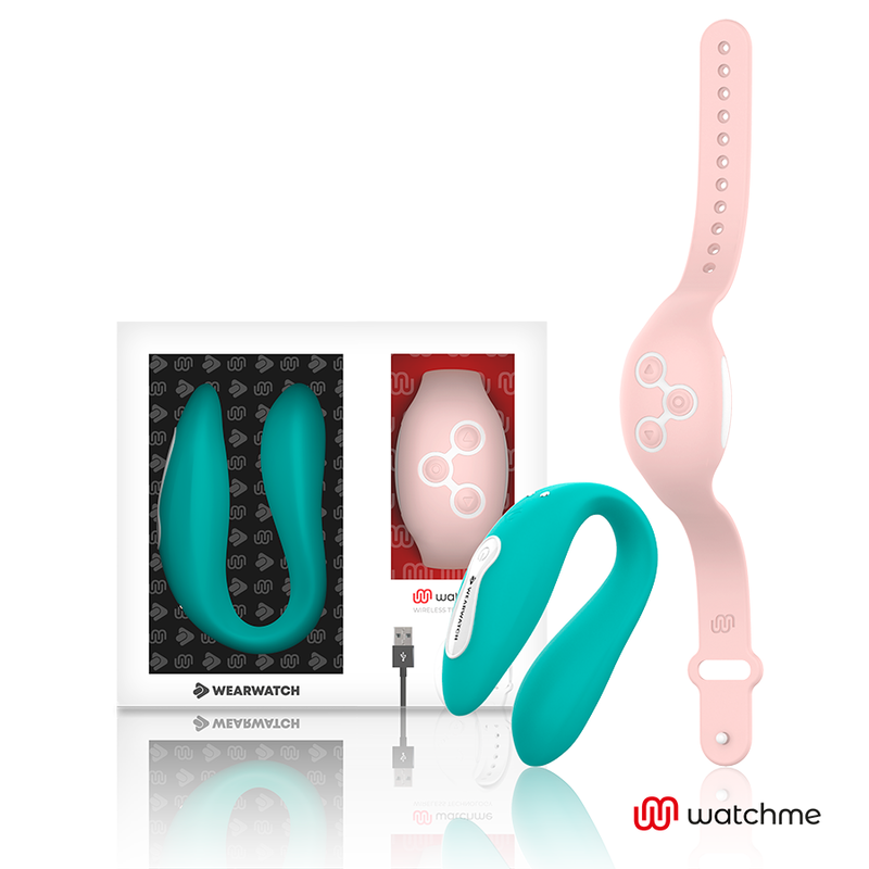 WEARWATCH - WATCHME DUAL TECHNOLOGY VIBRATOR MEERWASSER / ROSA