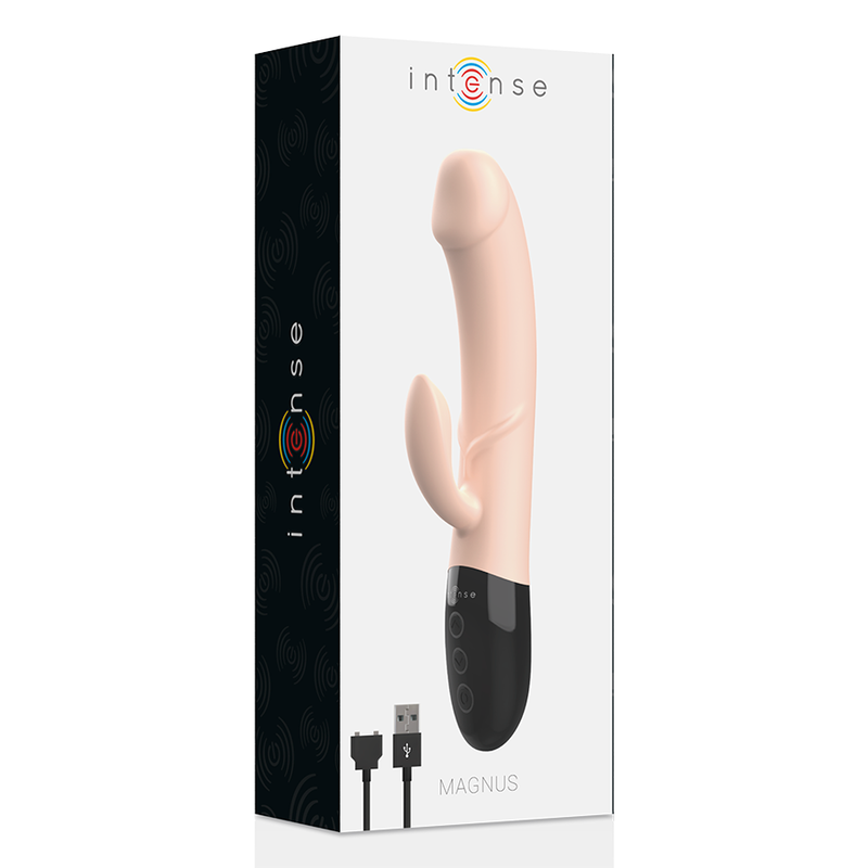 INTENSE - NATÜRLICHER WIEDERAUFLADBARER VIBRATOR MAGNUS DUAL